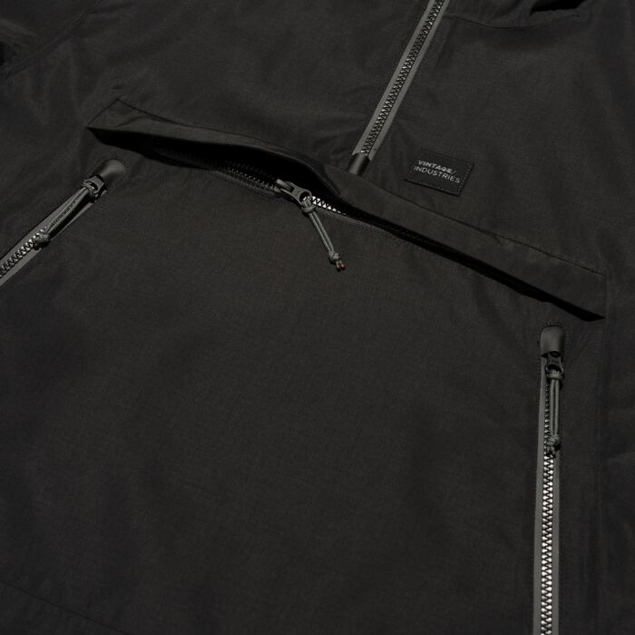 Vintage Industries Orleans Anorak Black