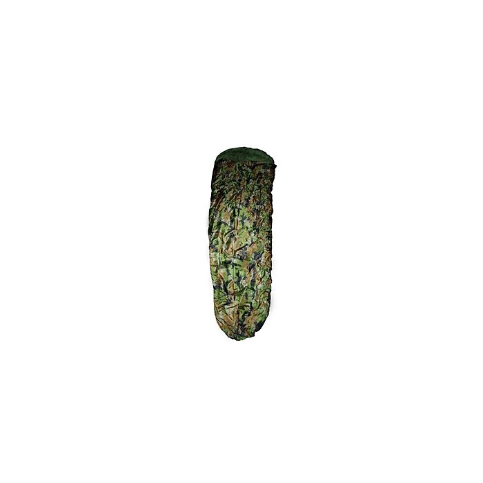 Fostex slaapzak Sniper mummy woodland camouflage
