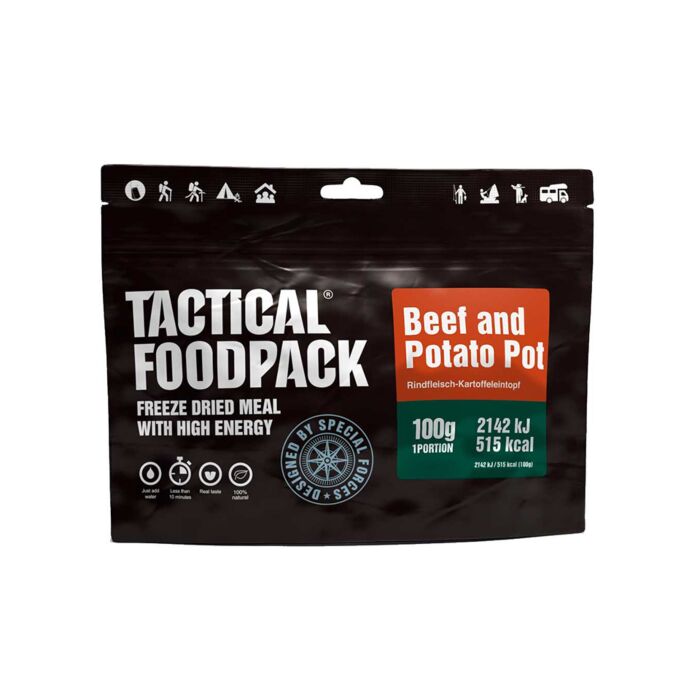 Tactical Foodpack Beef & Potato Pot 100gram