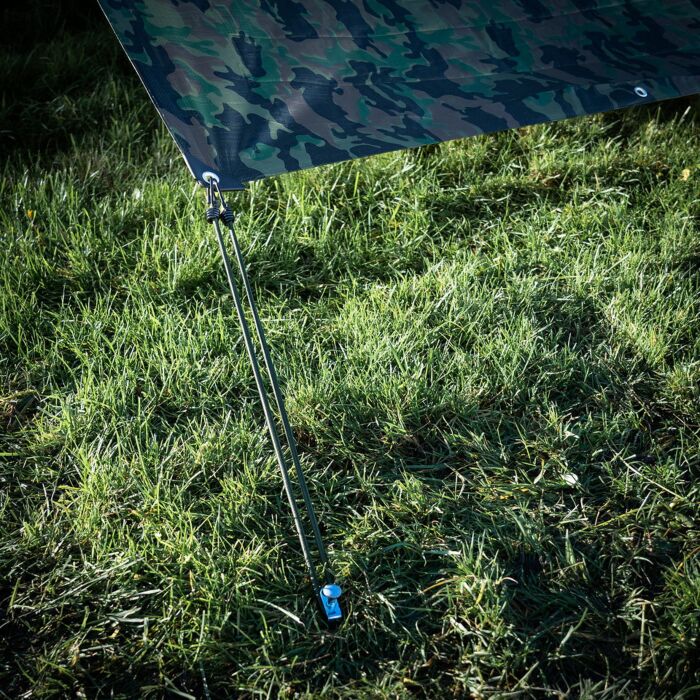 Afdekzeil 3x3m woodland camo