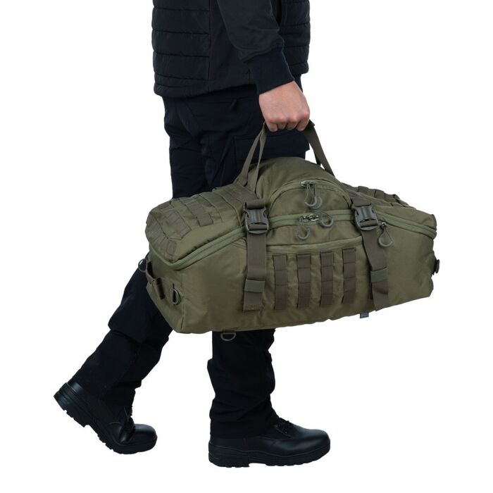 101inc Tactical Weekend Tas 80L Groen 3in1