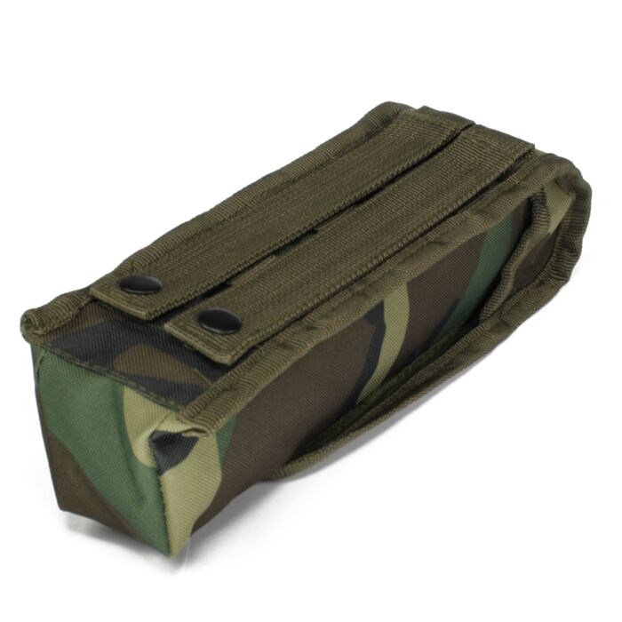 101Inc Molle pouch gasfles L woodland camo