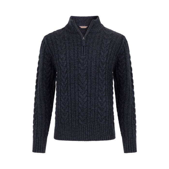 Life-Line Marcel Half-Zip trui Navy