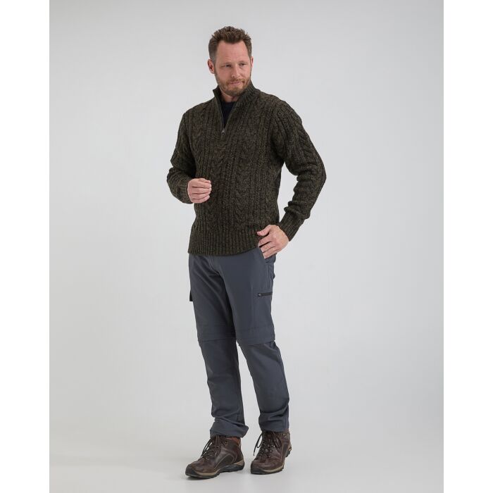 Life-Line Marcel Half-Zip trui Dark Green