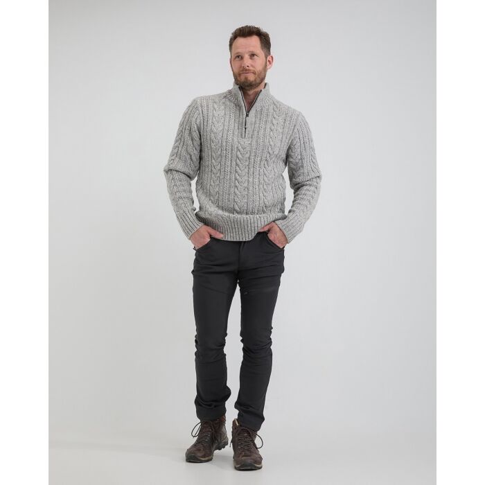 Life-Line Marcel Half-Zip trui Light Grey