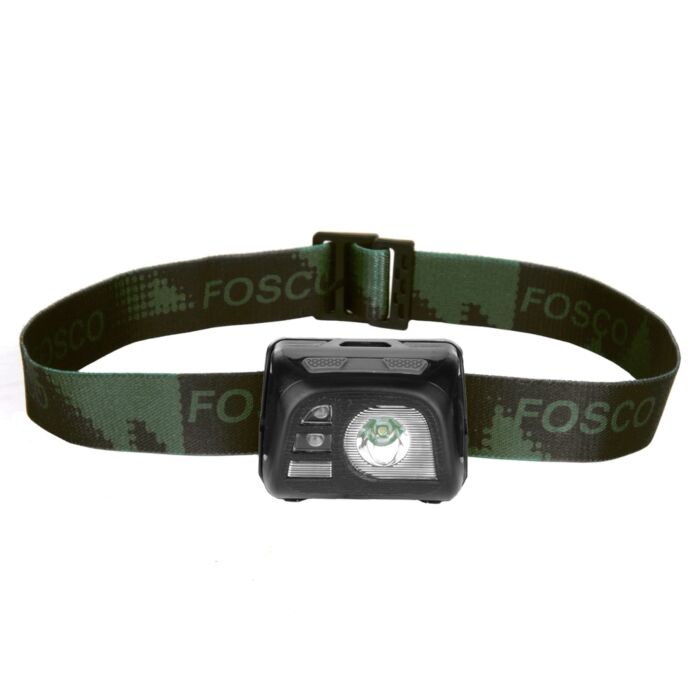 Fosco Hoofdlamp Tactical zwart