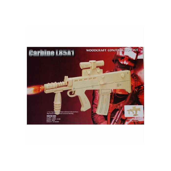 Houten bouwpakket Carbine L85A1 geweer