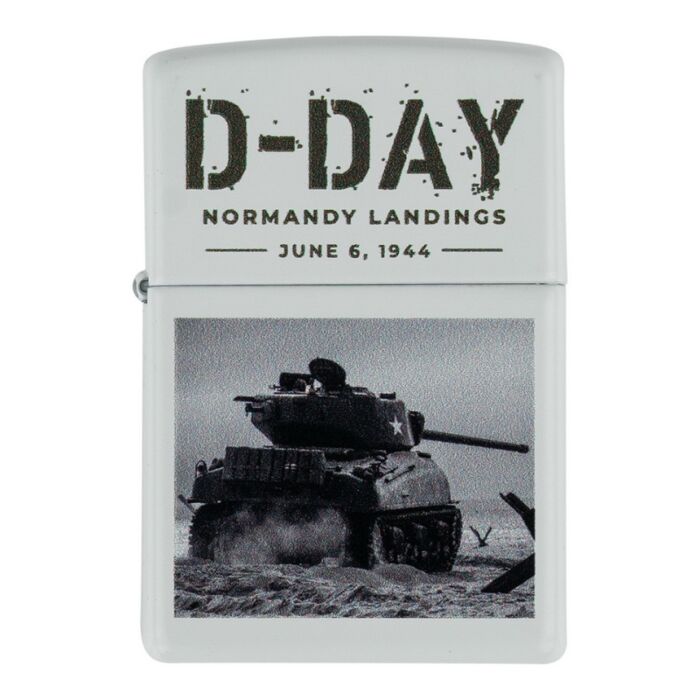 Zippo aansteker D-Day Sherman tank