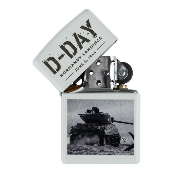 Zippo aansteker D-Day Sherman tank