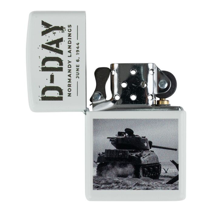 Zippo aansteker D-Day Sherman tank
