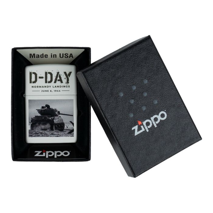 Zippo aansteker D-Day Sherman tank