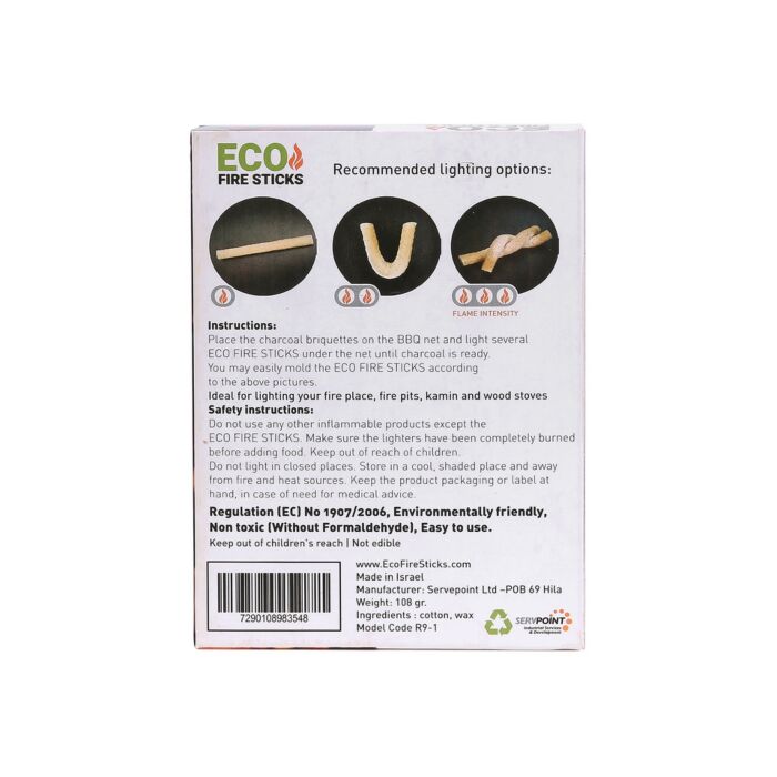 Eco Fire Fire Sticks 18st.