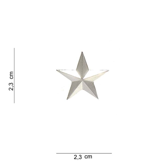 Embleem metaal Brig. generaal 1 ster pin
