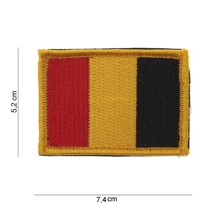 Embleem Belgie stof+klittenband