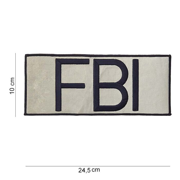 Embleem FBI groot stof