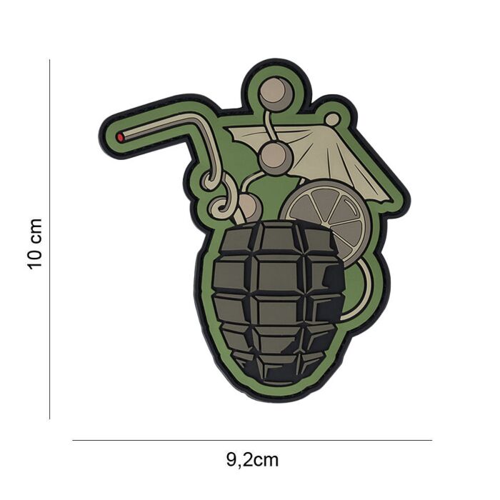 Embleem 3D PVC Cocktail grenade