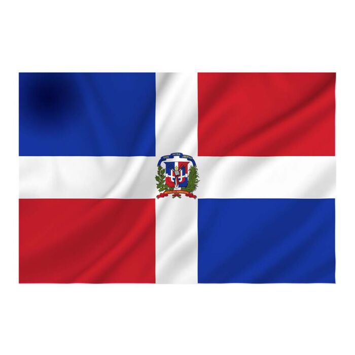 Vlag Dominicaanse republiek