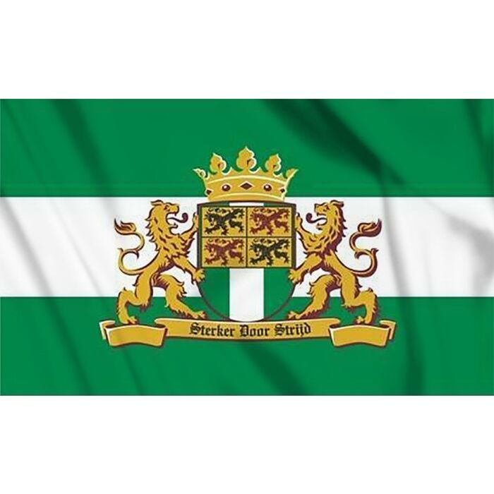 Vlag Rotterdam met wapen, Rotterdamse vlag