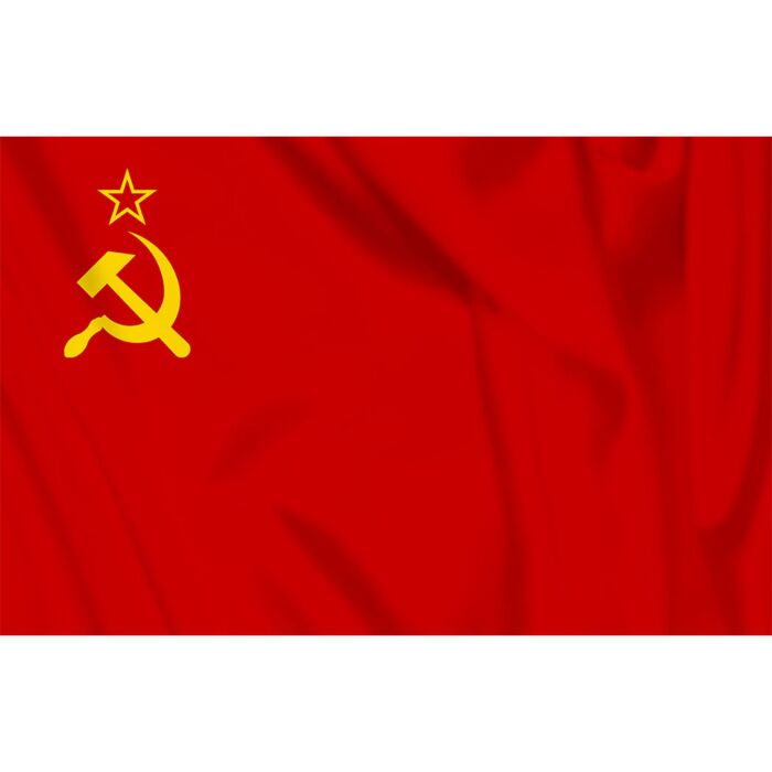 vlag Rusland hamer en sikkel, Russische vlag