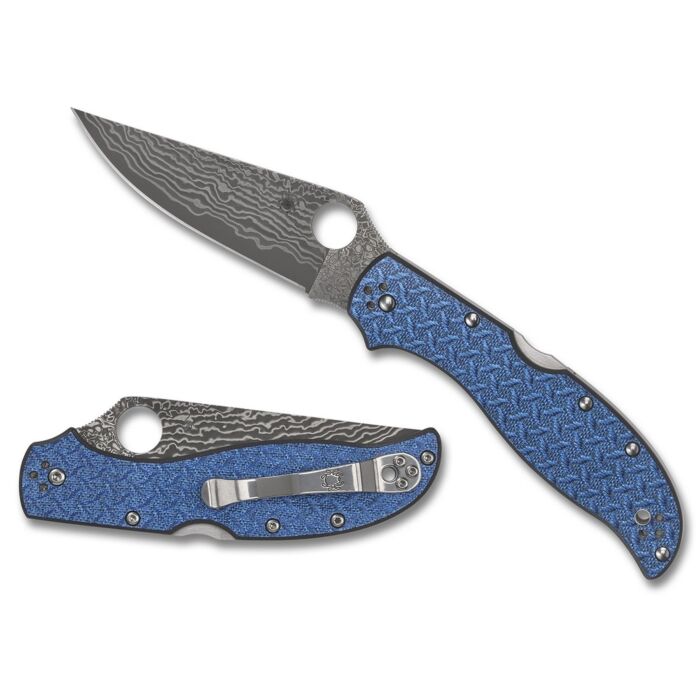 Spyderco Zakmes Stretch 2 XL Nishijin Blue VG-10 / DPS 15 PE