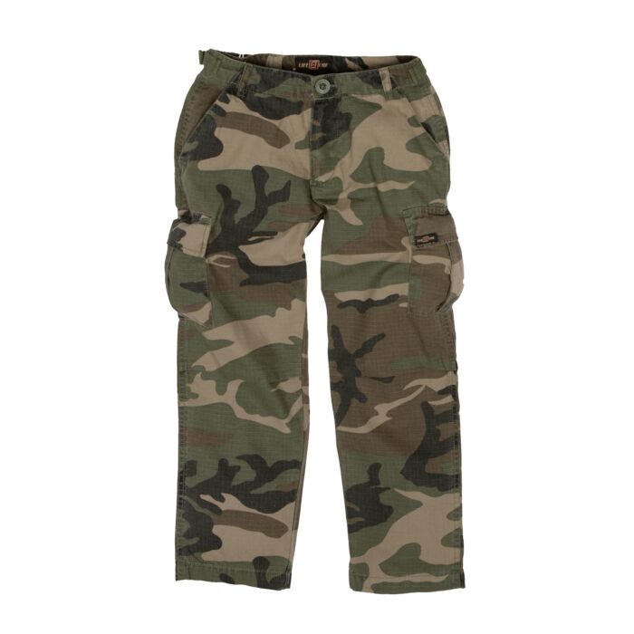 Life-Line Special Forces kinderbroek woodland camo