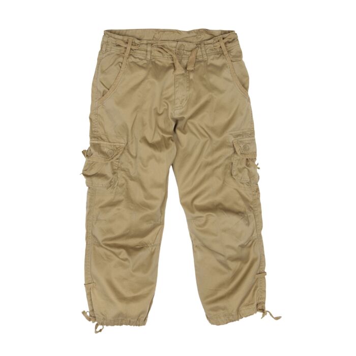 Life-Line Aby dames capri broek plain sahara