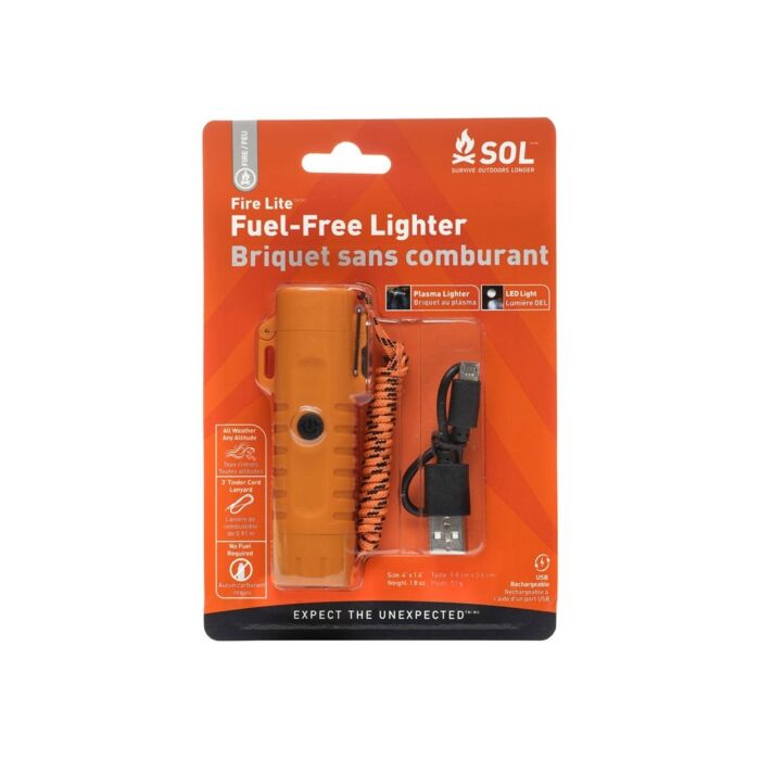 SOL Fire Lite Oplaadbare Plasma Aansteker