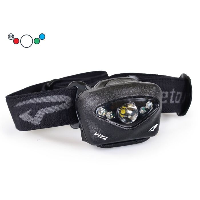 Princeton Tec Hoofdlamp Vizz Tac MPLS Zwart
