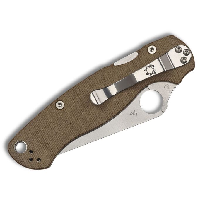 Spyderco Zakmes Paramilitary 2 Brown CPM Cruwear PE