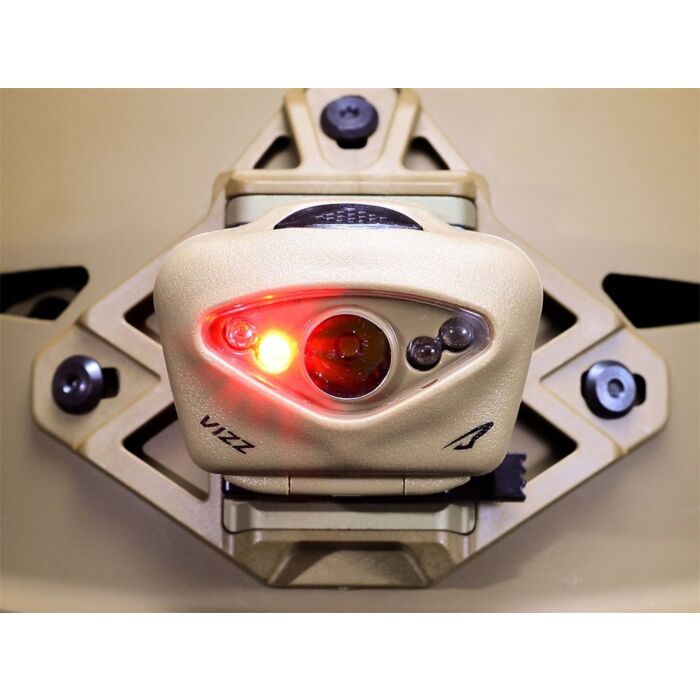 Princeton Tec Hoofdlamp Vizz Tac MPLS Bruin