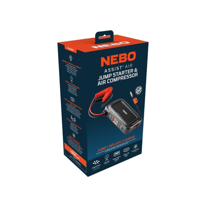 Nebo Assist Air Jump Starter Compressor