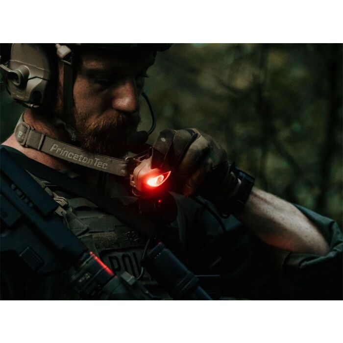 Princeton Tec Hoofdlamp Vizz Tac MPLS Bruin