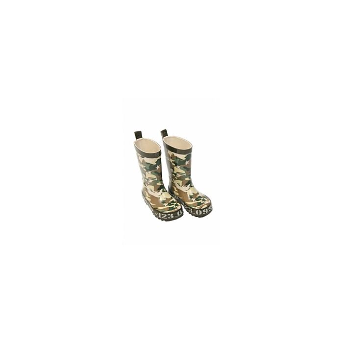 Kaplaarzen kinder camo PVC, soldaten laarzen