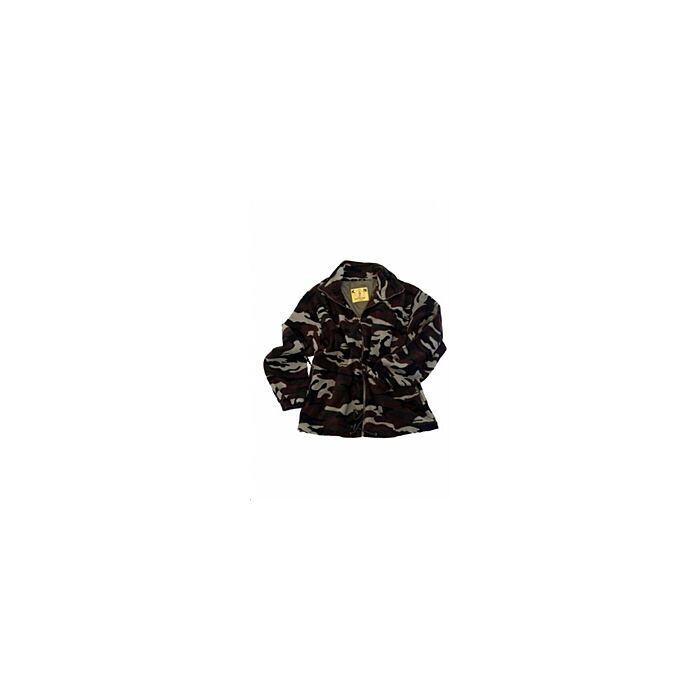 Fleece vest camouflage