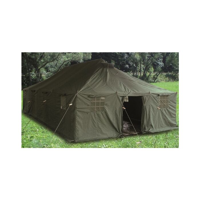 Legertent Groepstent Polyester Canvas 10 x 4.8 mtr NIEUW
