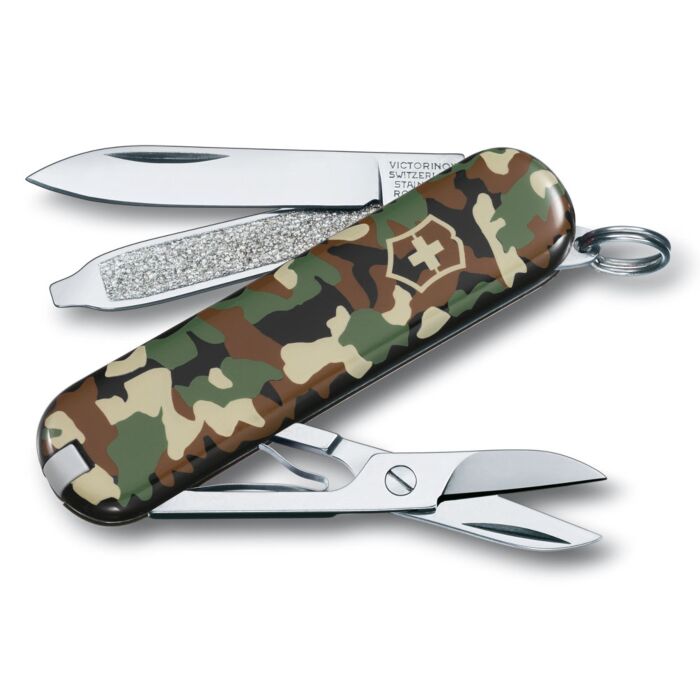 Victorinox zakmes Classic SD 7 functies camouflage