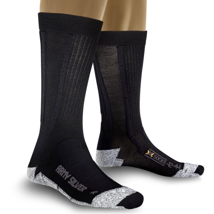 X-Socks Army Silver black