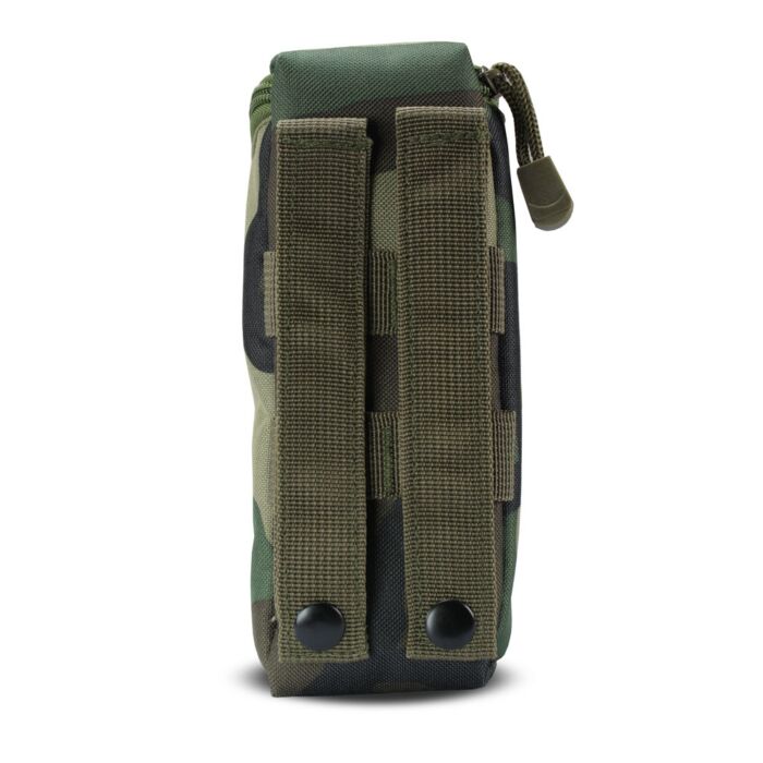 101Inc Molle pouch airsoft BB fles woodland camo