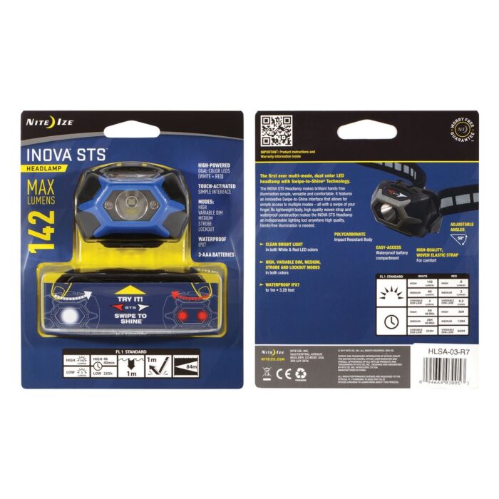 Nite Ize STS Hoofdlamp Blauw