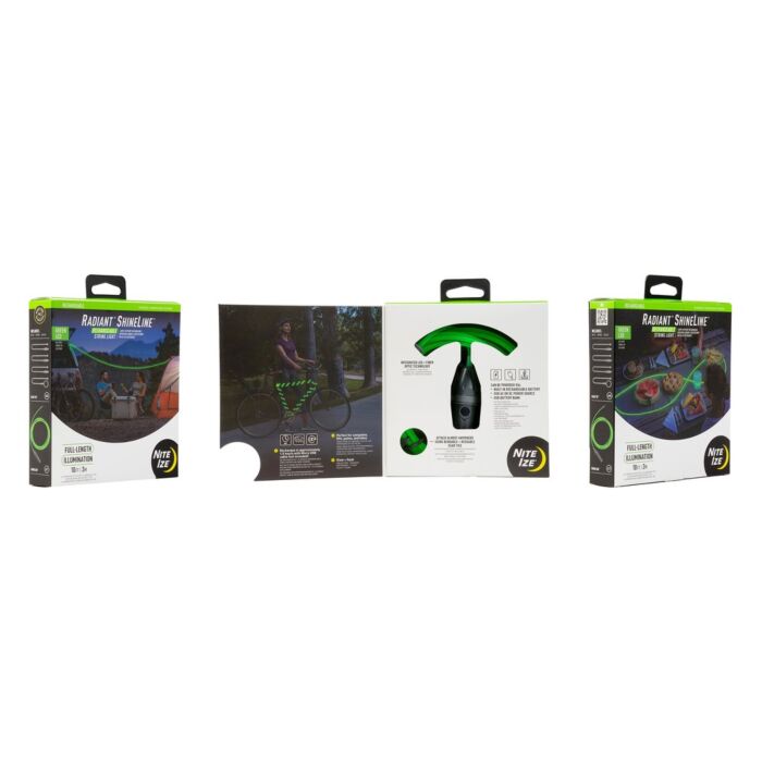 Nite Ize Radiant ShineLine Oplaadbaar lichtsnoer groen
