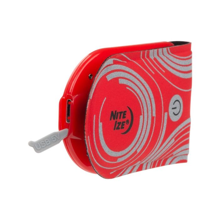 Nite Ize TagLit Oplaadbare Veiligheidslamp rood