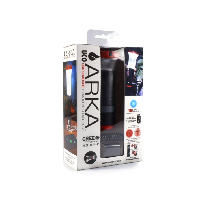 Uco ARKA usb charger+lamp+zaklamp