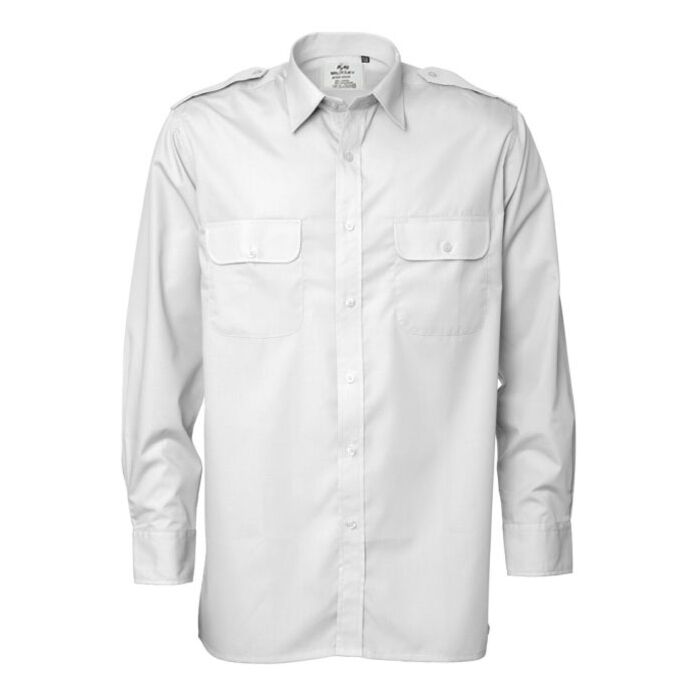 Uniform Overhemd Wit L/M wit