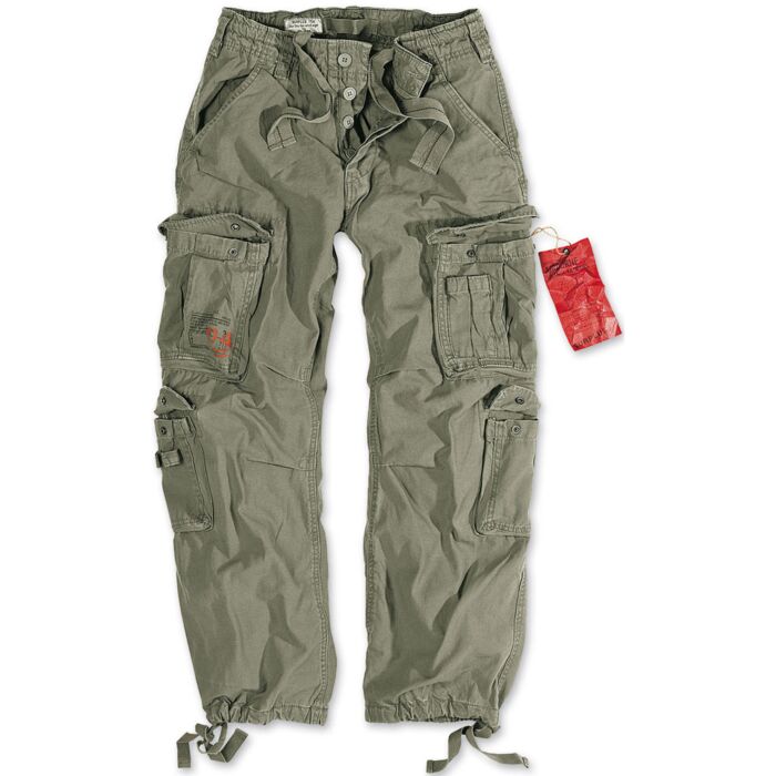 Surplus airborne vintage broek olive