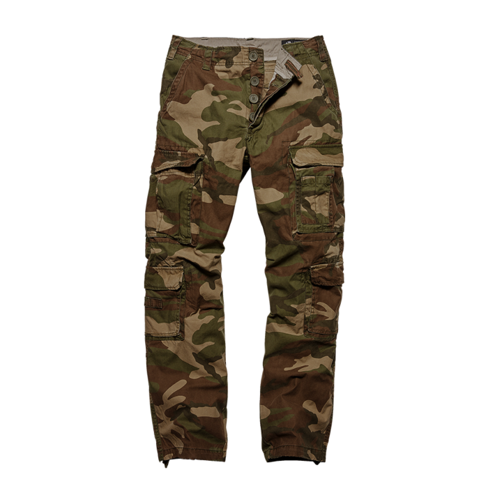 Vintage Industries Pack pants woodland camo