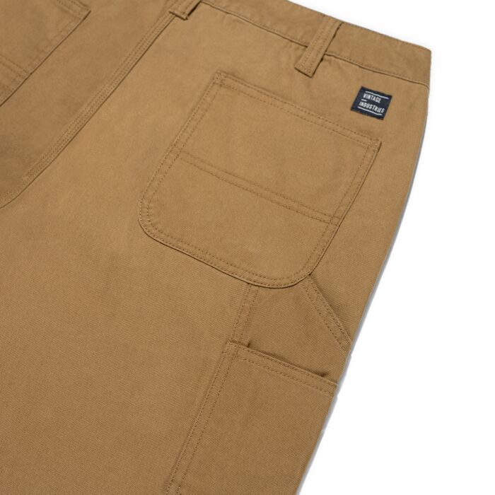 Vintage Industries Cooper Pants Dark Tan
