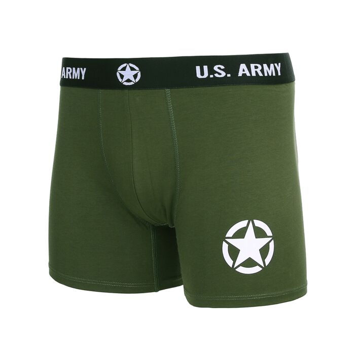 101inc Boxershort US Army groen