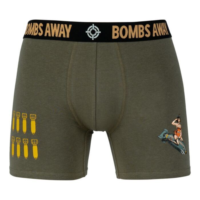 Fostex Boxershort Bombs Away groen