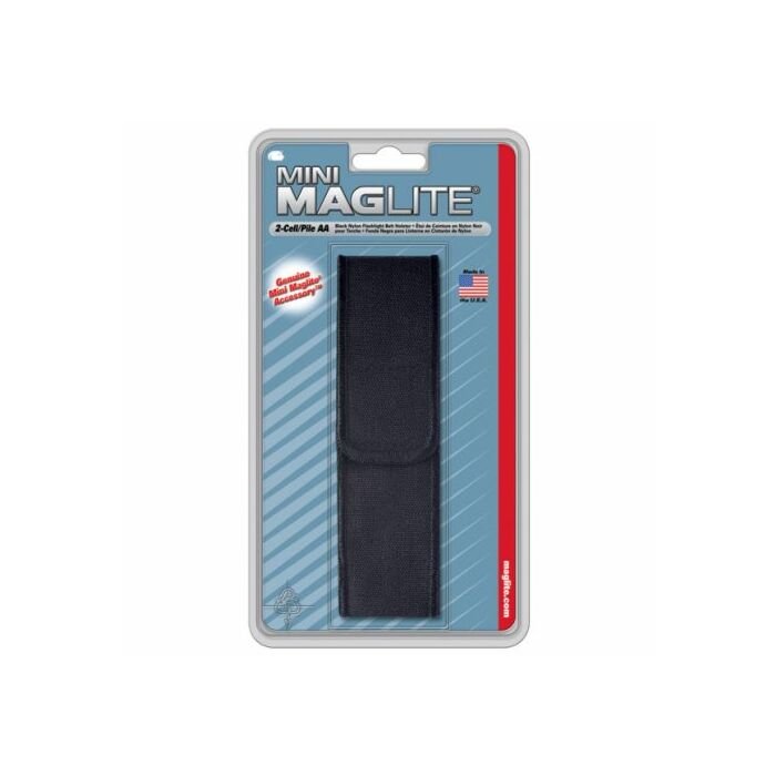 Maglite Mini-Mag AA nylon foudraal zwart
