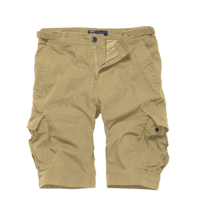 Vintage Industries Terrance shorts dark khaki